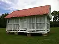 Haberdeventure, corn crib, 26 June 2011