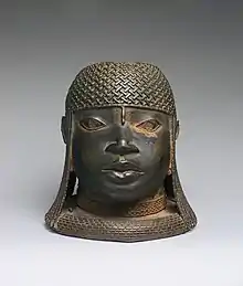 Image 85A brass "Benin Bronze" from Nigeria (from Human history)
