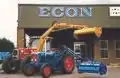 Econ Hedgemaster model HM3E (built 1996) and original Lupat Vergemaster (built 1960)