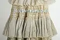 'Heiress' dress 1957 by Sybil Connolly - Ruffle detail