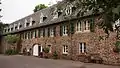 16th century outbuilding containing the stables.