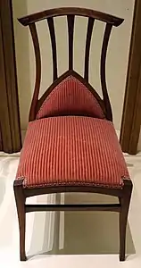 Chair by Henry van de Velde, Belgium (1896)