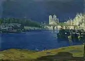 View of the Seine, looking toward Notre Dame, 1896