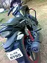 Hero Honda Hunk rear view