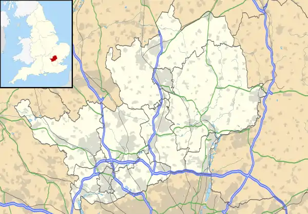 Saint Albans is located in Hertfordshire
