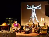 Panel 'Van aap tot robot'.