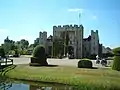 Image 22Credit: James ArmitageHever Castle, in Kent, England (in the village of Hever), was the seat of the Boleyn family, later bestowed to Anne of Cleves following her divorce from King Henry VIII of England.More about Hever... (from Portal:Kent/Selected pictures)