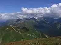 Kasprowy Wierch seen from Malolaczniak