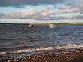 The bridge at high tide
