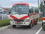 Toyota Coaster 3rd generation (4WD, BB58, pre-facelift, with rectangular headlamps)
