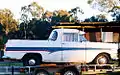 Holden EK 1961 Utility Model 2106 Snowcrest White with accessory Canopy industries Flashline body moulds.