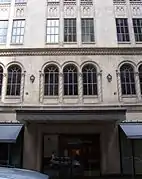 Historic Eaton's façade still remains