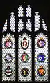 Window in the south wall