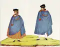 Woman and man of colonial Brazil
