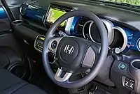 N-Box+ interior