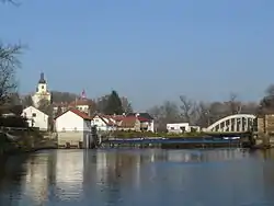 View from the south