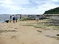 Hoshizuna-no-hama (Star Sand Beach): Beachcombers looking for star-shaped sand grains.