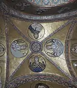 Mosaics of the narthex