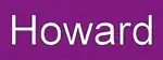 Howard destination sign, used on southbound shuttle trains terminating at Howard