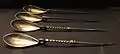 Roman spoons from the Hoxne hoard, c.&nbsp;4-5th century CE