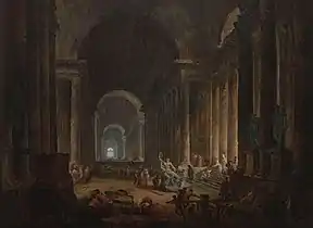 The Finding of the Laocoon (1773), 119.3 x 162.5&nbsp;cm., Virginia Museum of Fine Arts