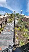 Garden stairs