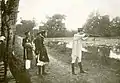 Emperor in hunting trip