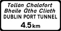 Sign F 800Tunnel Information Sign