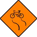 WK 087Slippery for Cyclists
