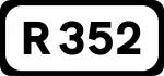 R352 road shield}}