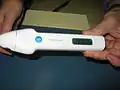 An early model of the Thermofocus IR thermometer