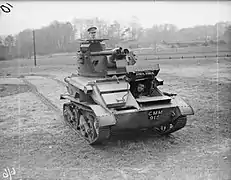 Light Tank Mk.VIA of the 3rd King's Own Hussars.