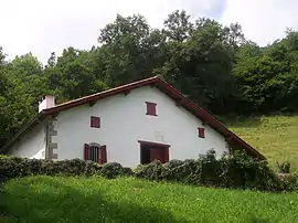 The birthplace of Michel Garicoïts in Ibarre