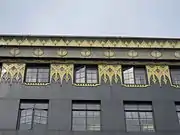 Decorated cornice