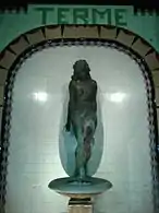 Goddess Hygeia, Albergo Diurno Venezia, Milan, ca. 1924-1925.
