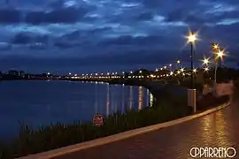 Iloilo River Esplanade, Iloilo City, Philippines - the longest linear park in the Philippines