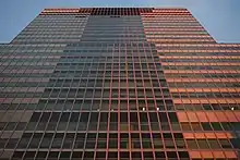 The facade of 2 Broadway after it was renovated