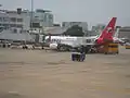 An Indochina Airlines Boeing 737-800 at Tân Sơn Nhất Intdernational Airport, Vietnam. (2009)
