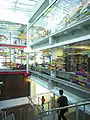 Inside the Waikato University Student Centre.