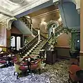 Hotel Des Indes, part of the central hall