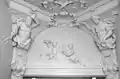 Actual stucco in Herengracht 436