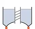 Intze 1 tank with inside cylinder
