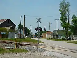 Ipava along U.S. Route&nbsp;136