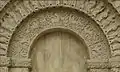 Islamic stylistic influence in the Church of Saint-Pierre.