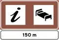 Hotel information centre ahead