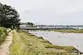 Footpath adjacent to Itchenor Reach in Chichester Harbour