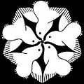 Quintuple chidori bird crest