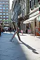 Walker on Rijeka main street Korso
