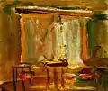 Interior with Curtained Window (1929)