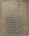 Sir William andSir Lawrence Bragg